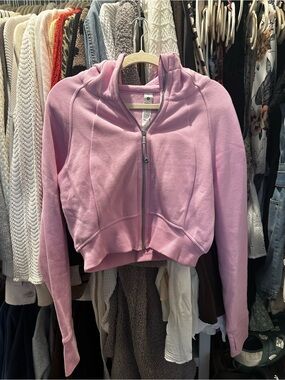 Lululemon cropped hoodie vita pink - Size 8